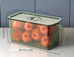 Caja de almacenamiento organizador multiusos para refrigerador