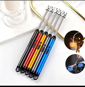 ENCENDEDOR ELECTRONICO RECARGABLE USB PARA COCINA FLEXIBLE 360°